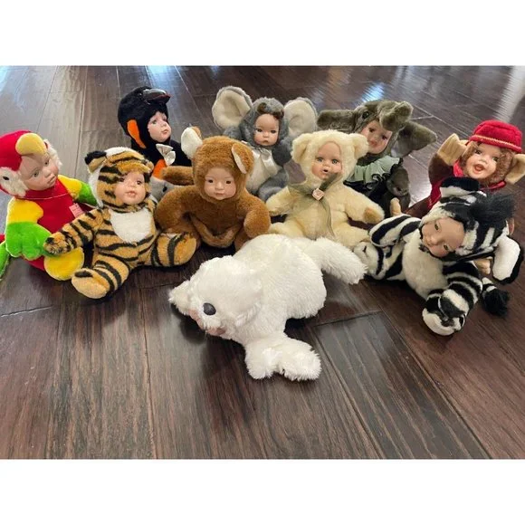 Baby dolls dressed as animals new arrivals